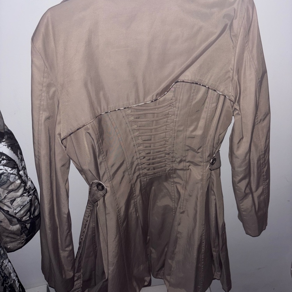 Betsey Johnson Tan Trench Coat